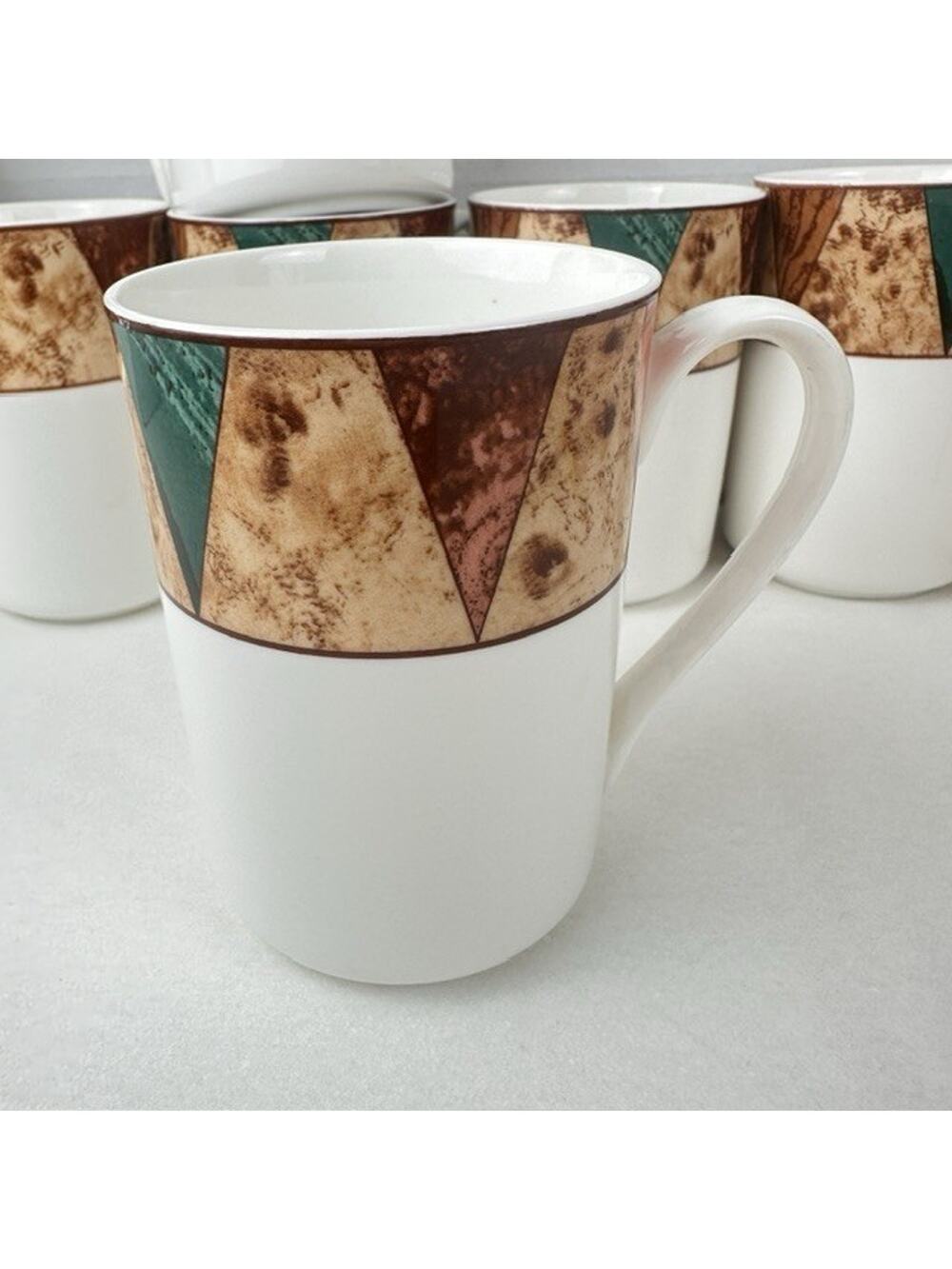 Villa D'Este by Christopher Stuart 1 Cappuccino Mug Optima Multicolor Geometric